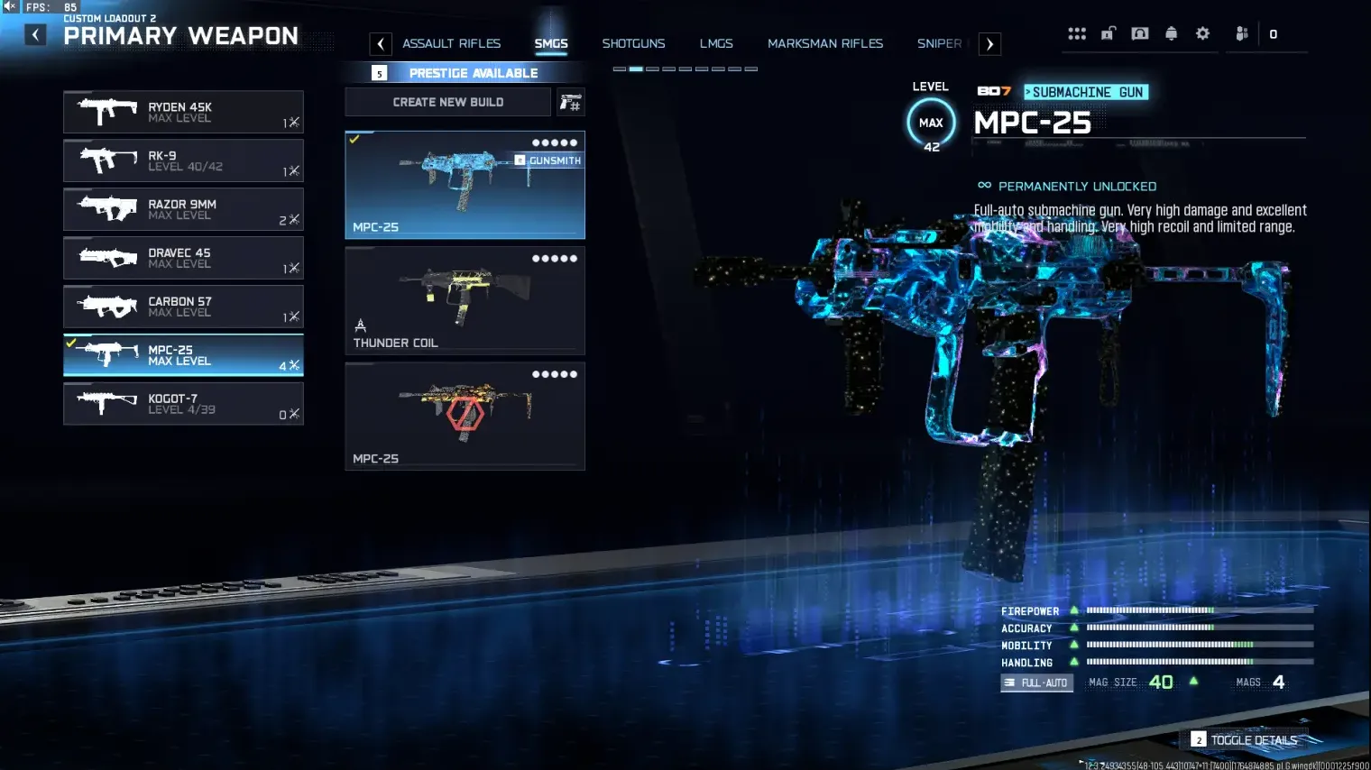 ๐ BO7 ๐ฎ Prestige Master โจ 30 Singularity Camos On All Guns ๐ฏ Level 55 ๐งโ๐ 25+ Operators ๐ Linkable To All Platforms โ๏ธ Full Access โก Fast Delivery